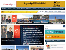 Tablet Screenshot of kapadokya.cc